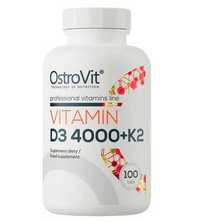 OstroVit Vitamin D3 4000 + K2 100 tab. Вітамін D3 + K2
