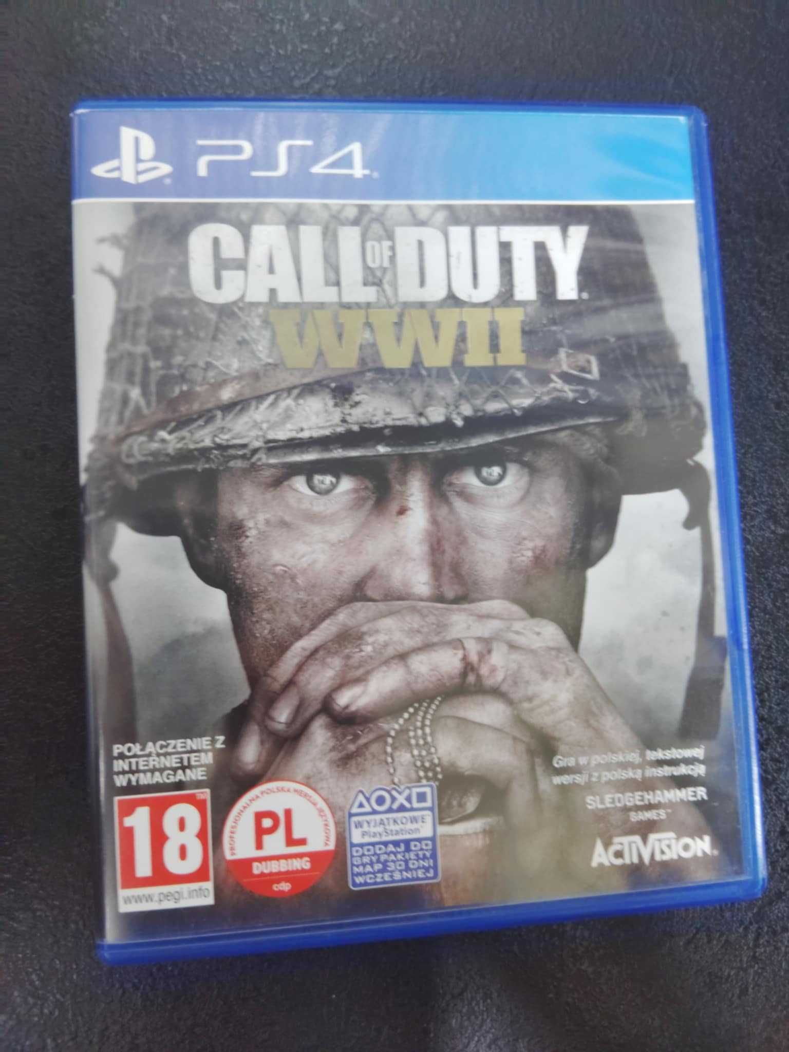 Call of Duty WWII PS4 Polska wersja dubbing COD WW2 ps5 gra na konsole