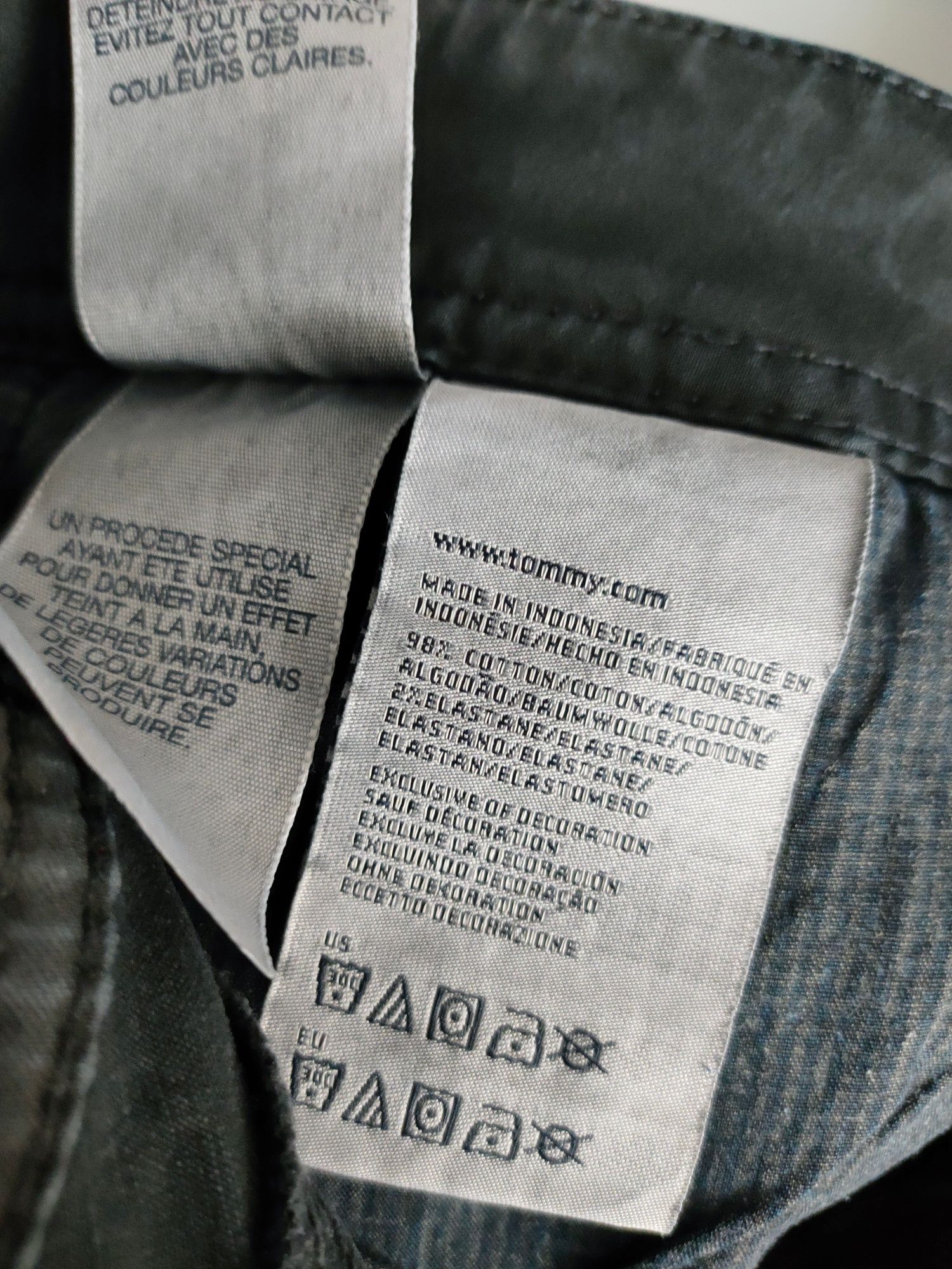 Damskie jeansy Tommy Hilfiger Victoria Straight Stretch W27 L30