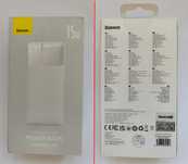 Oryginalny Baseus Digital Display Powerbank 30000mAh PowerDelivery 15W