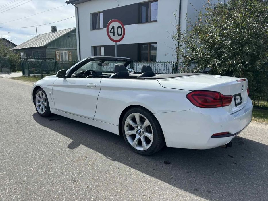 BMW Seria 4 2018r. POLIFT BMW 430i Kabriolet 252 konie SPRAWNE NA MIEJSCU