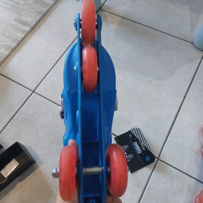 Patins Oxelo 28-30 + kit proteções