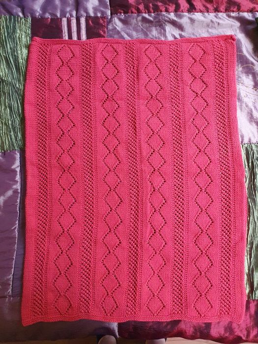 Kocyk dziecięcy ręcznie robiony