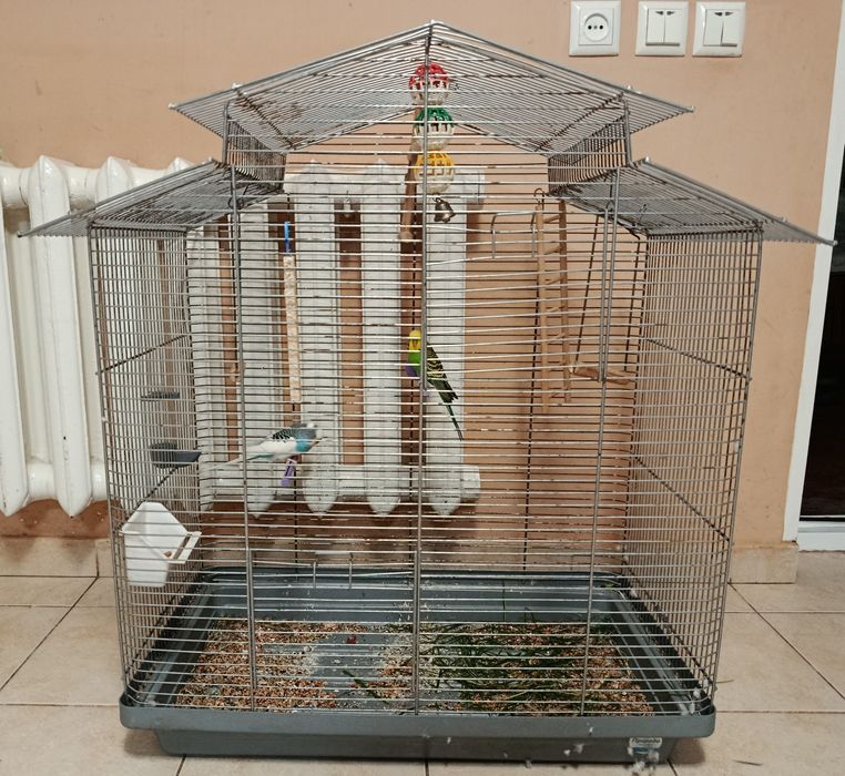 Клітка для птахів. Висота – 81 см., ширина – 78 см.