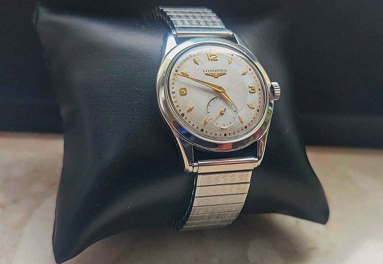 Stary Zegarek 50-te Lata  Longines Calatrava Cal 23Z Subsekunda Iwc