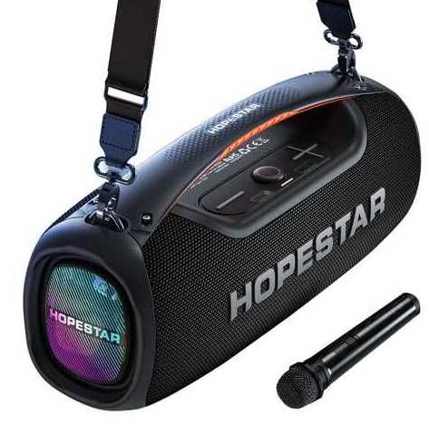 Bluetooth колонка HOPESTAR A60 100W с микрофоном