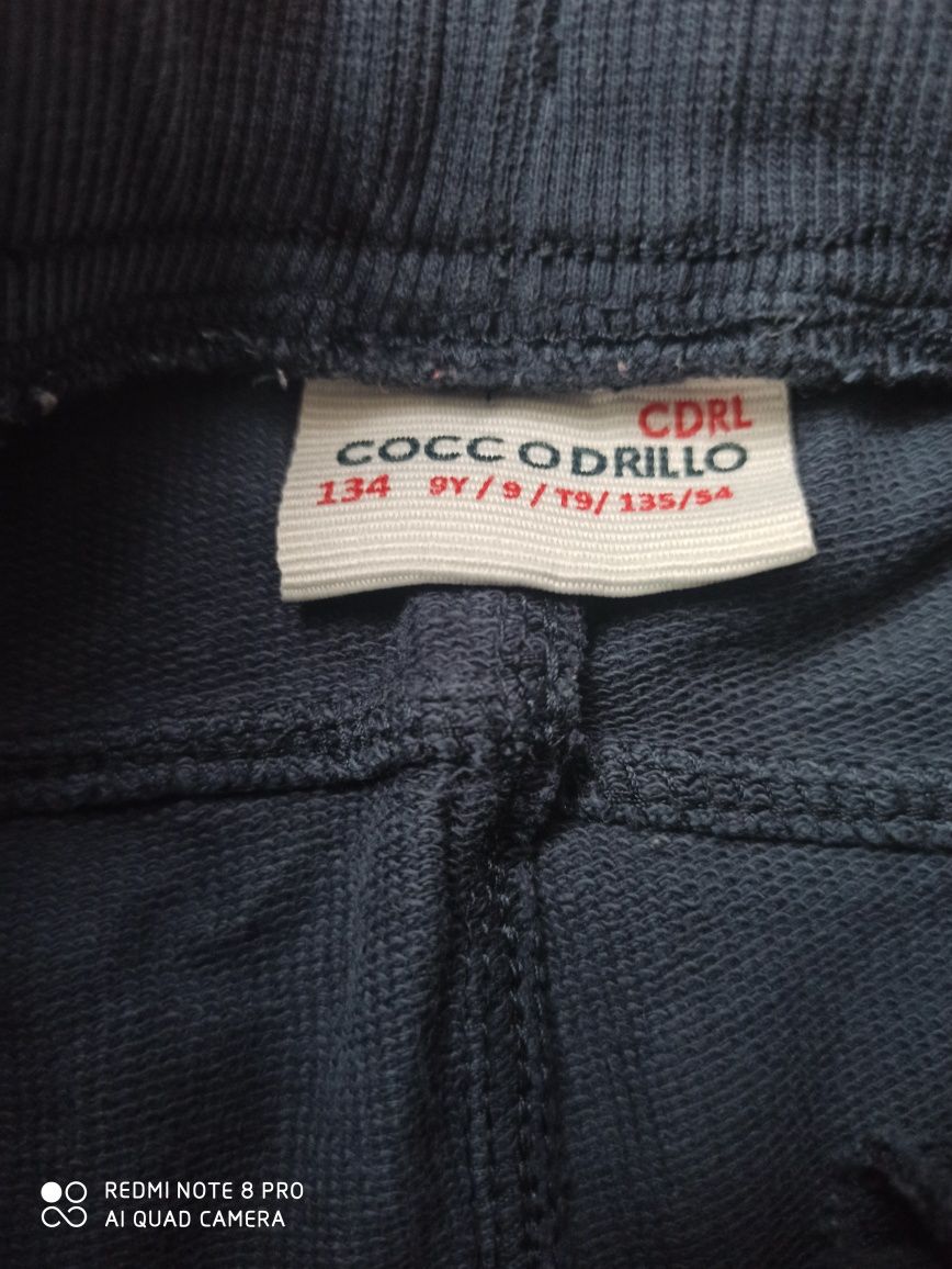 Spodnie Coccodrillo 134 100% bawełna