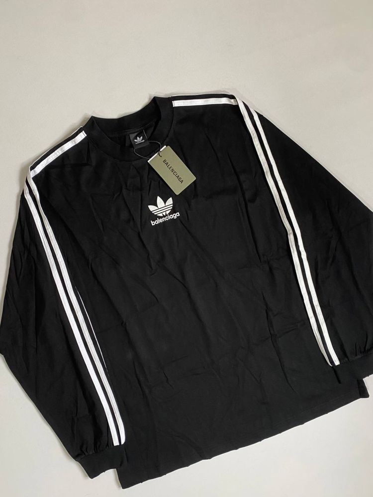 лонгслив Balenciaga x Adidas (Black)