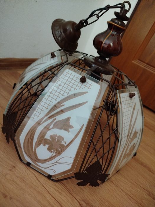 Żyrandol PRL Timex - T