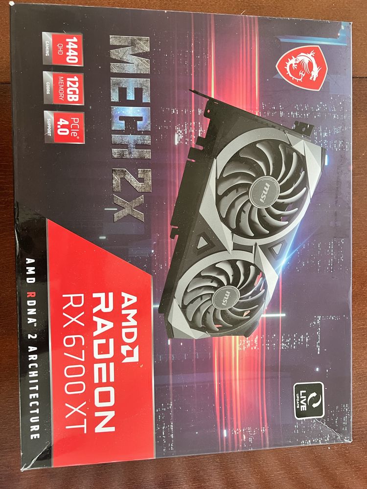 MSI Radeon RX 6700 XT jak nowa!
