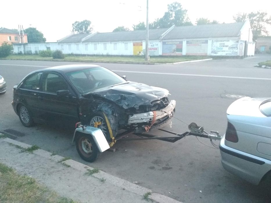 Лафет прицеп часткової погрузки авто