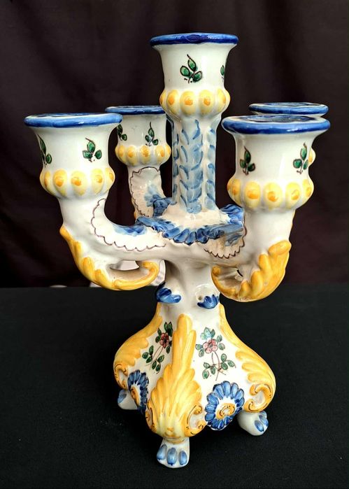 Candelabro antigo Viuva Lamego