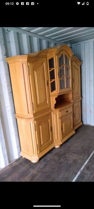 Komoda kredens dębowy Vintage