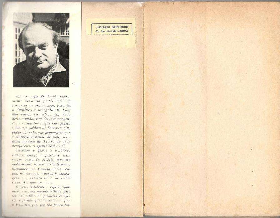 "Passaporte para o Esquecimento" James Leasor, Autores Universais 1964