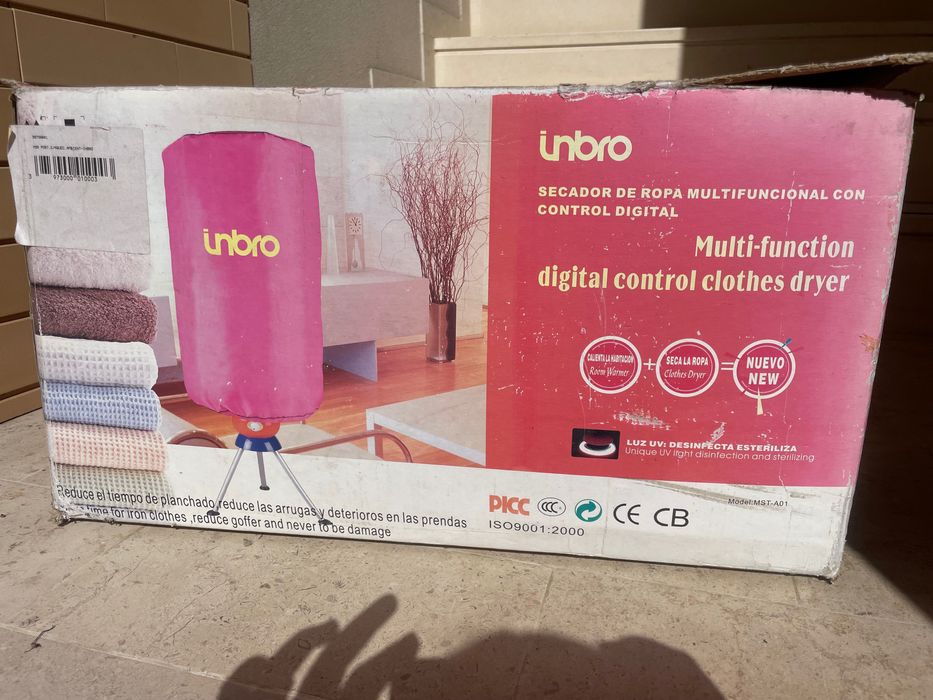 Secador roupa portátil 900W