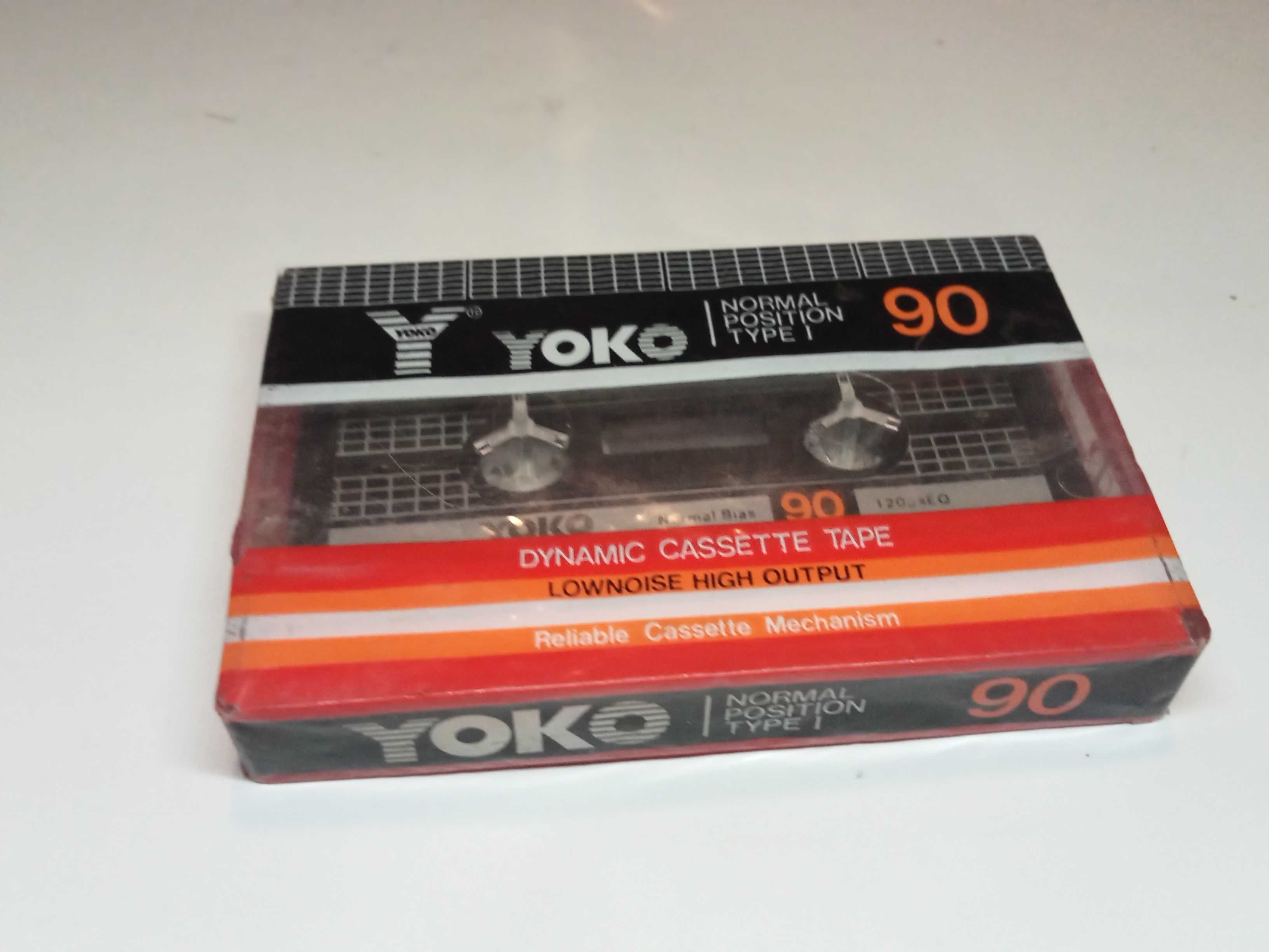 кассета Yoko 90 мин запечатанная. аудио запечатка оригинал