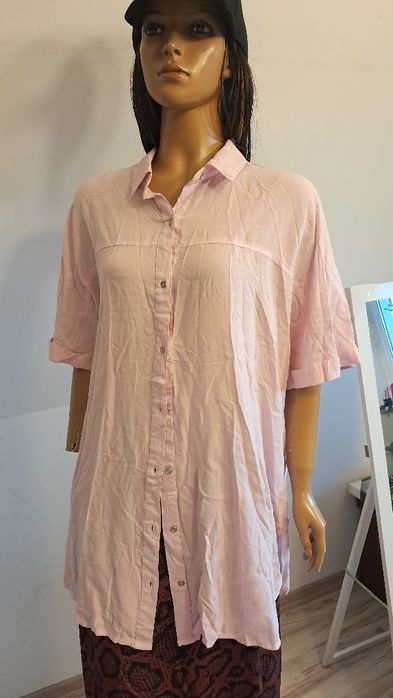 Koszula różowa krótki rękaw