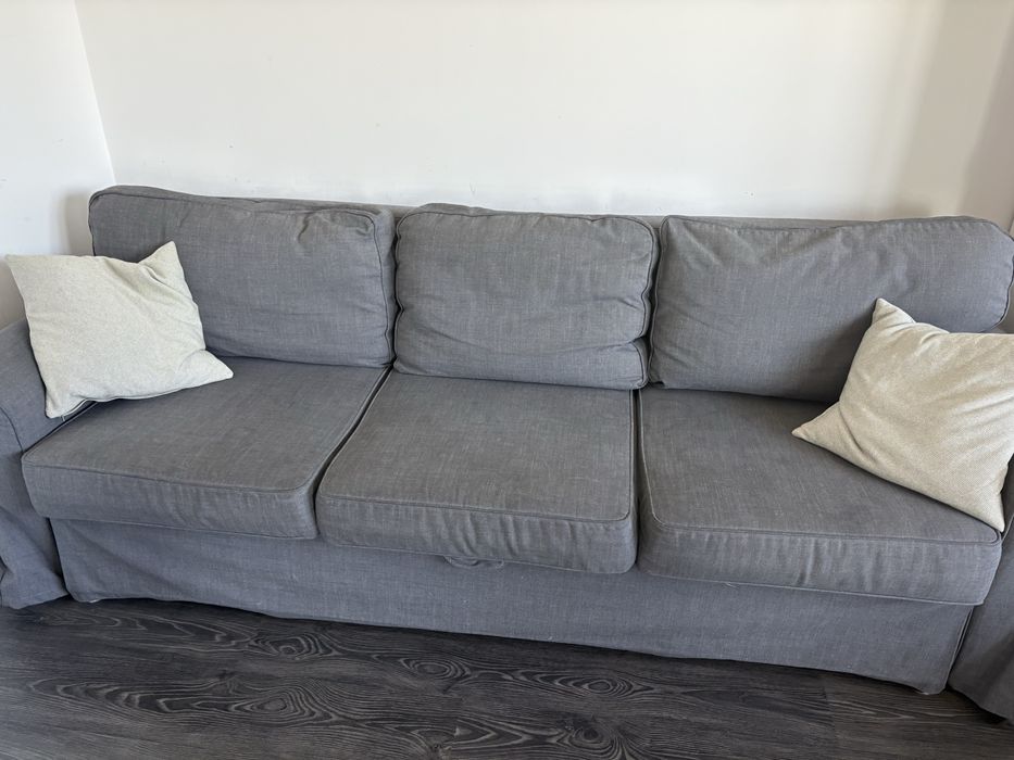 Sofa kanapa Evertsberg ikea 3osobowa