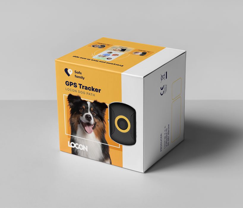 Locon Dog Path Lokalizator GPS dla psa, 4G LTE + usługa