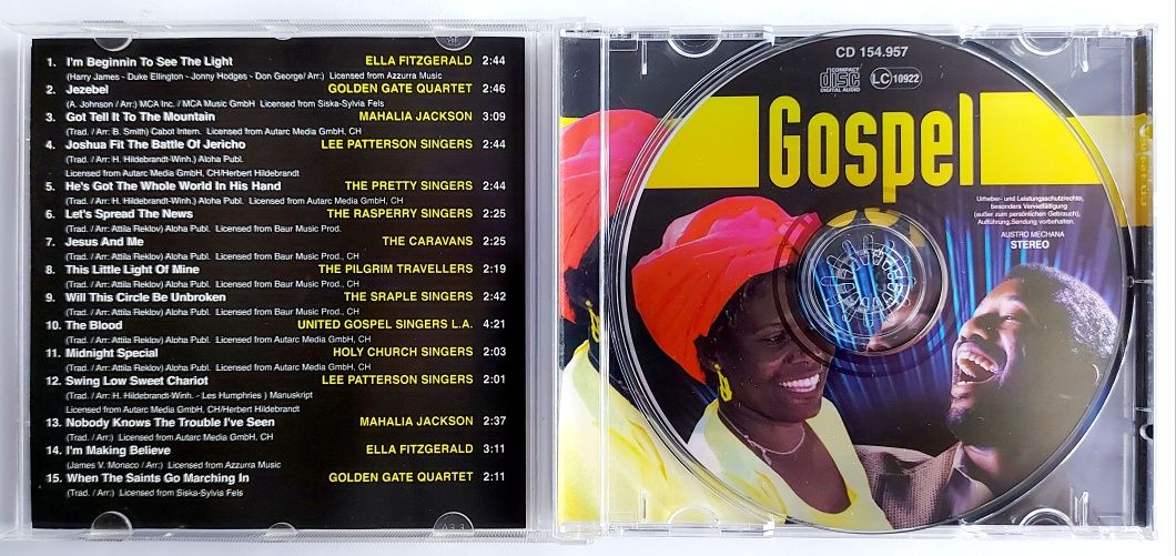 Gospel 2004r Mahalia Jackson Ella Fitzgerald