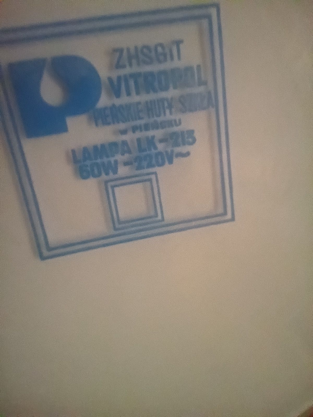 Lampa witropol Pieńsk marmurek
