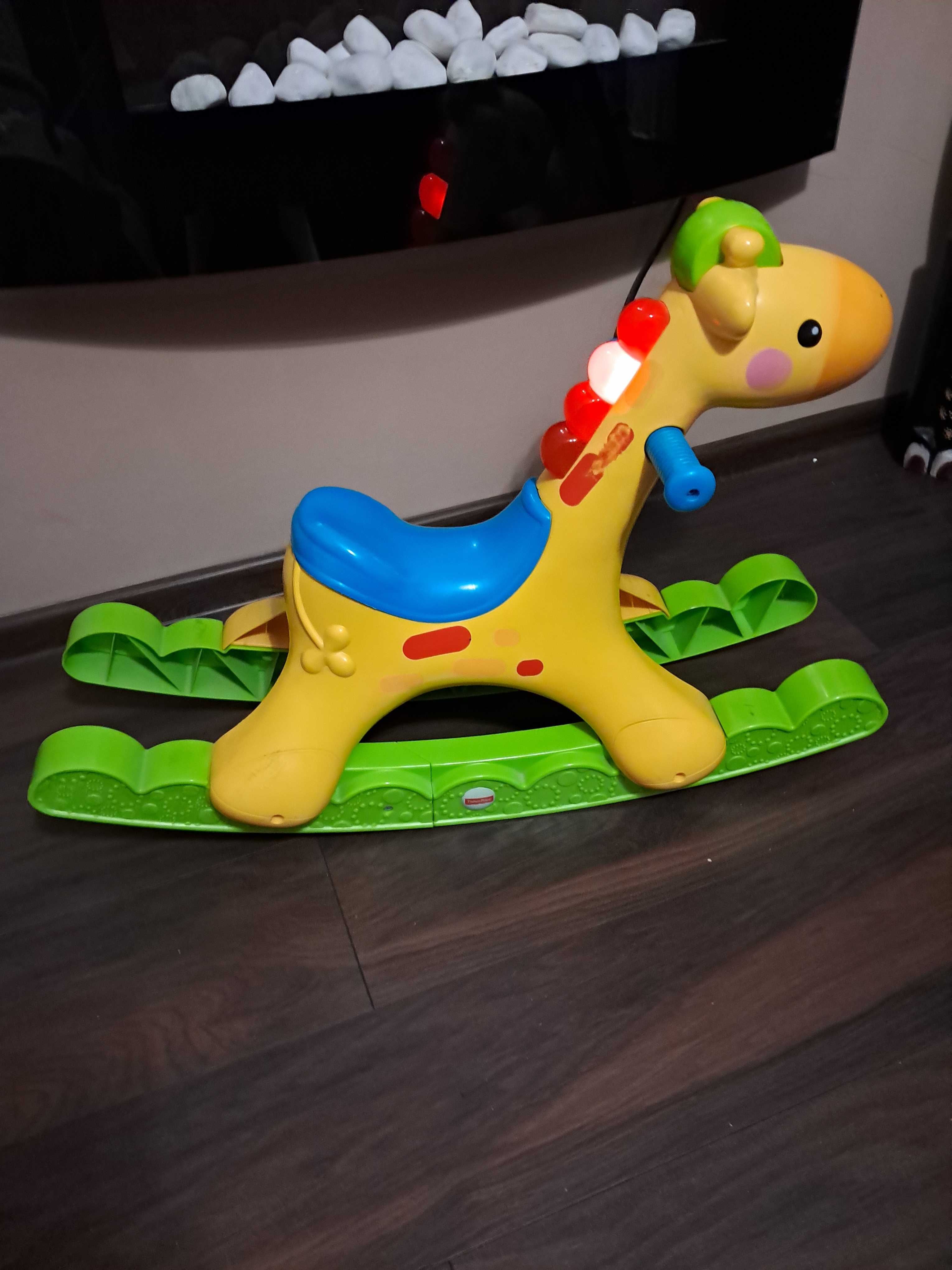 Żyrafa bujana fisher price