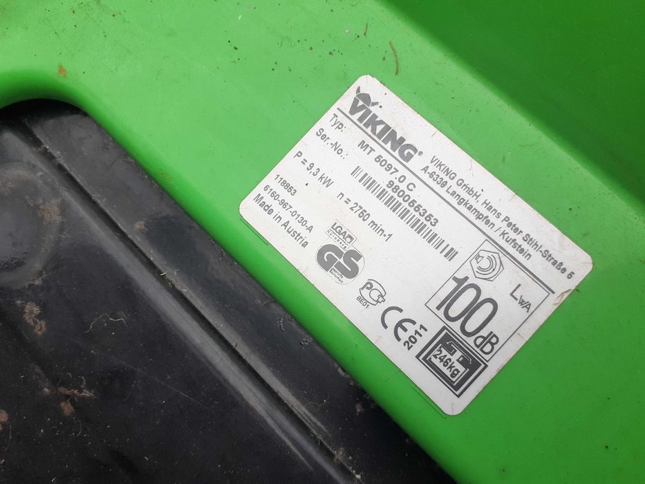 Traktorek Ogrodowy kosiarka Viking T5 Briggs & Stratton 15,5KM Hydro