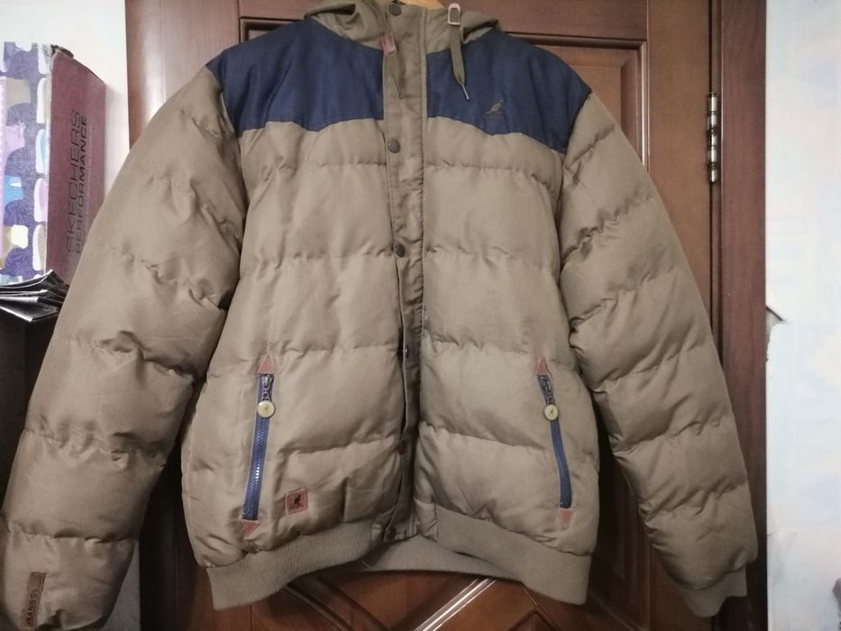 Мужская брендовая куртка Kangol, размер XLarge.