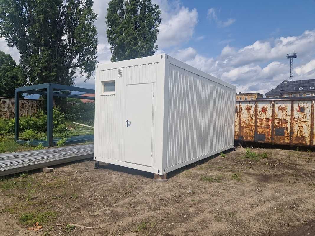 Kontener Containex budowlany sanitarny 2xWC 3xPisuar + 4xumywalki