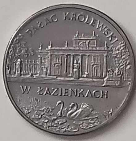 Moneta 2 złote  Pałac Królewski w Łazienkach z 1995 roku.