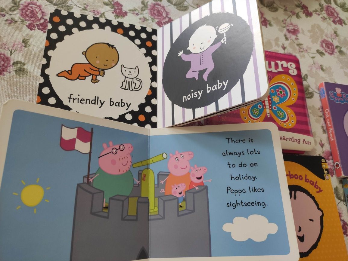 Zestaw (3) książek dla dzieci po angielsku