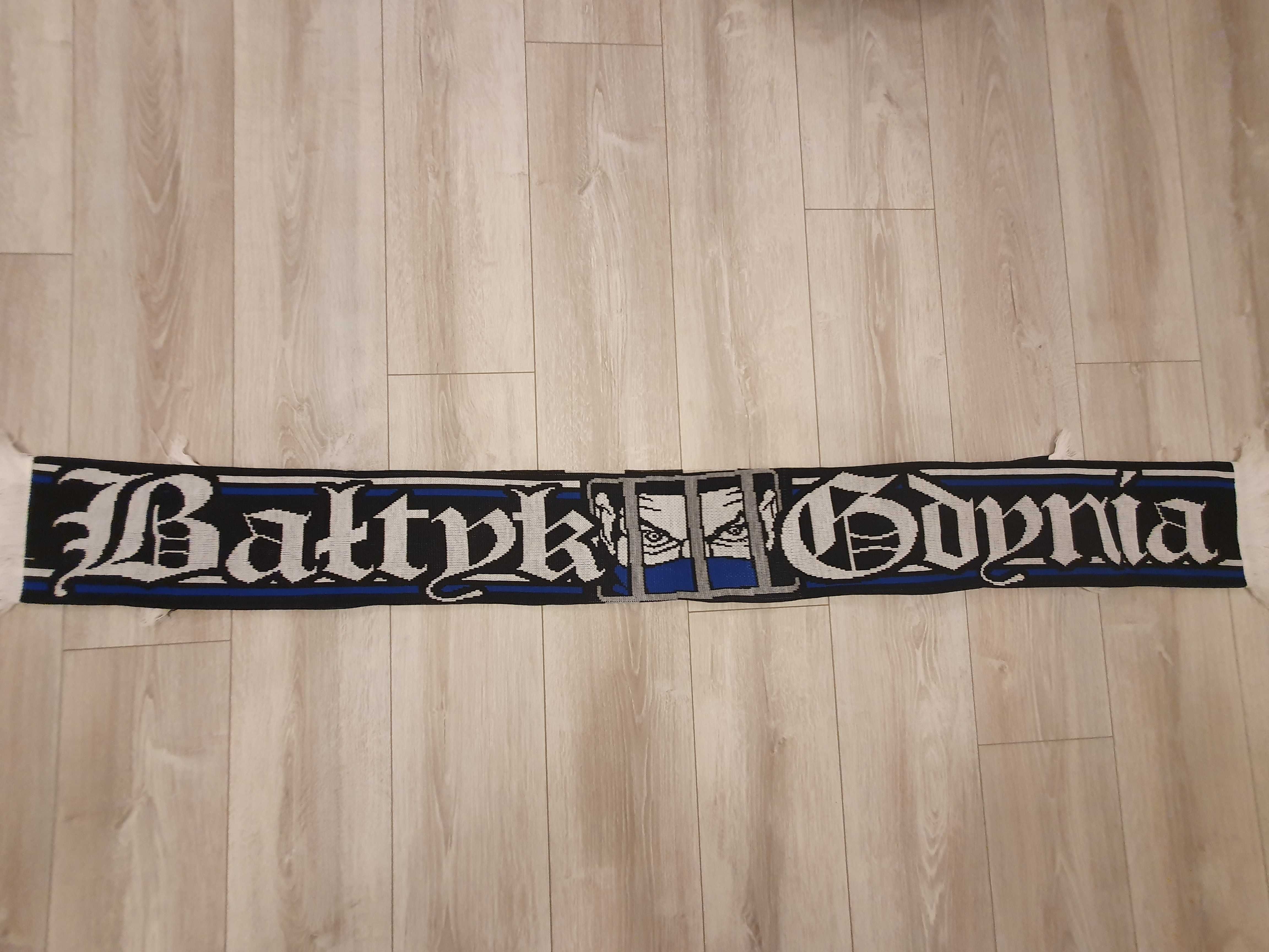 Szalik, szaliki piłkarskie super cena Bałtyk Gdynia