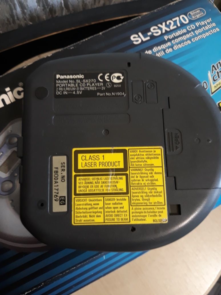 CD плеер Panasonic CL-SX 270 Япония