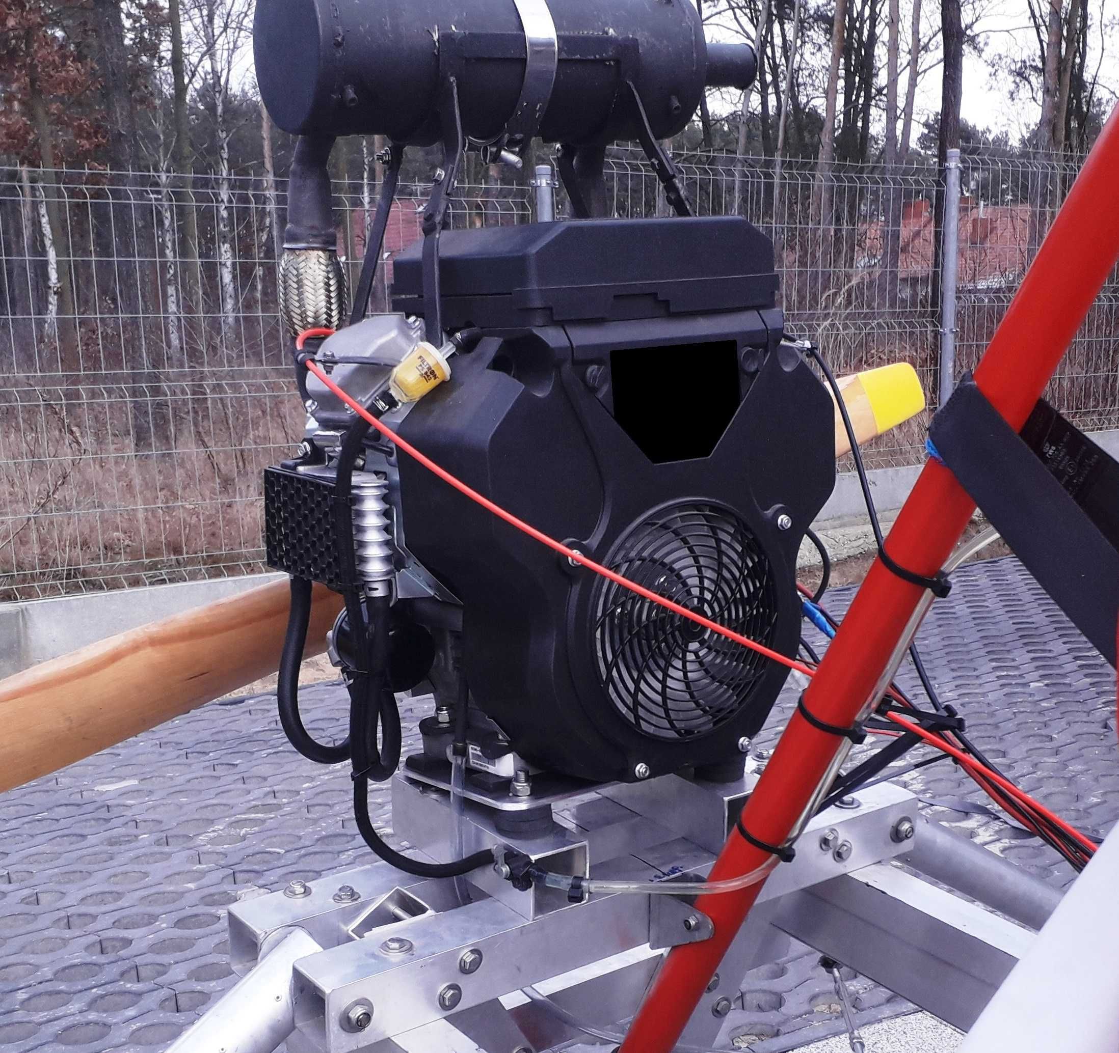 dmuchawa spalinowa 16KM wentylator przemysłowy