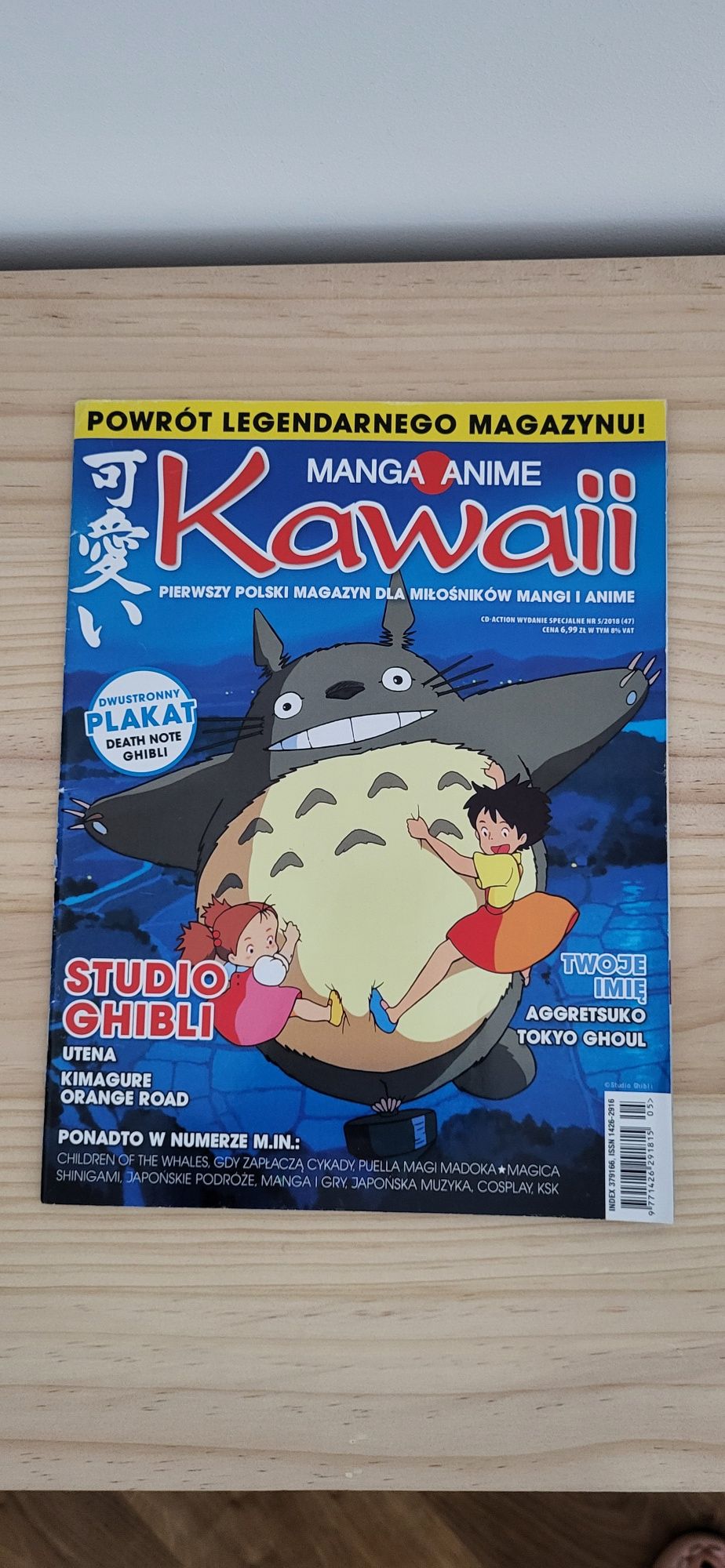 Czasopisma anime Kawaii oraz Otaku