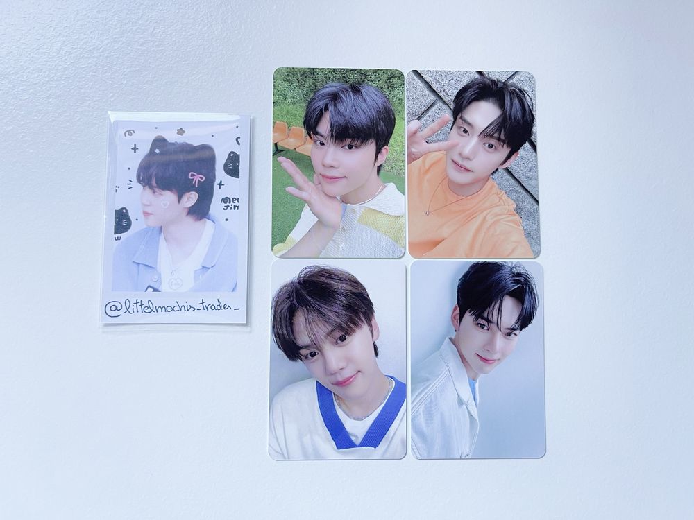 Kpop ZB1 Photocards Merch Serum Bringgreen