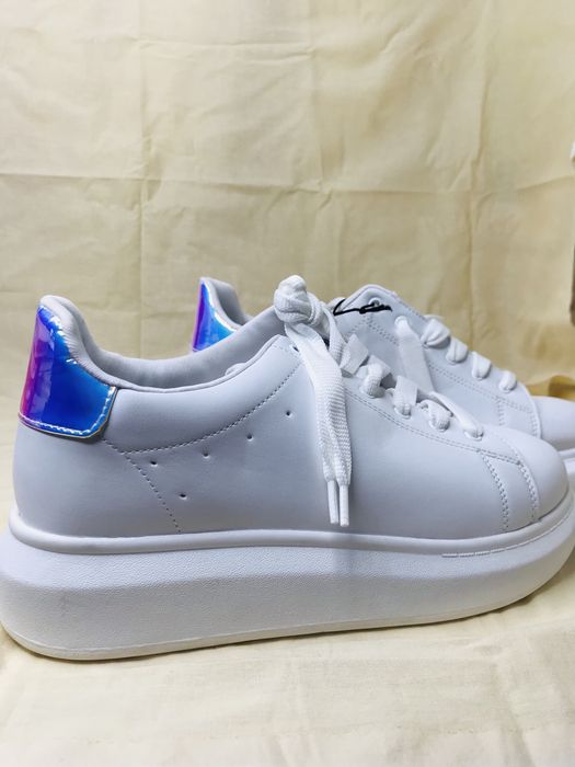 Кроссовки-кеды белые, білі кросівки, білі кеди