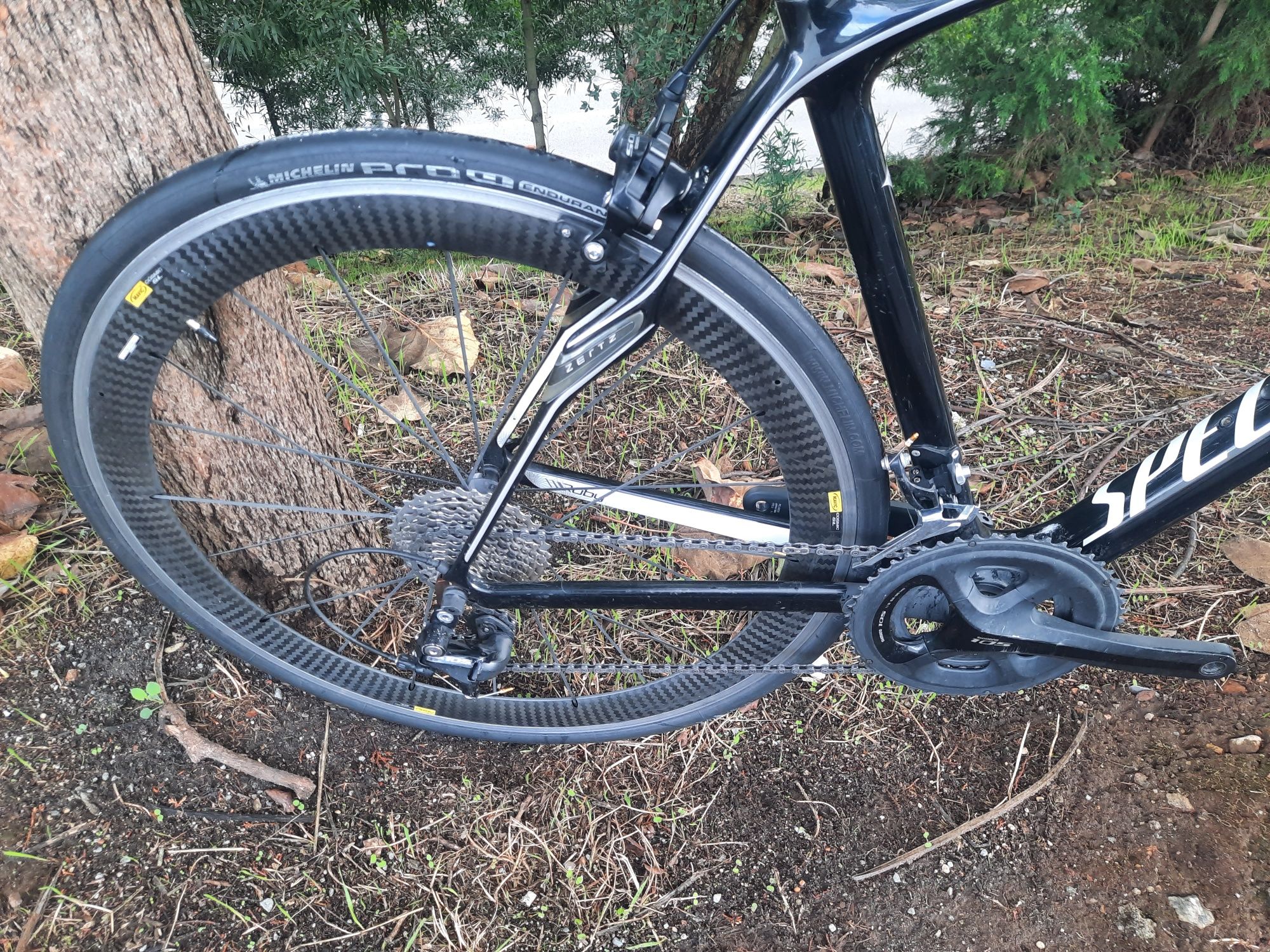 Specialized carbono m com rodas carbono 11x2v