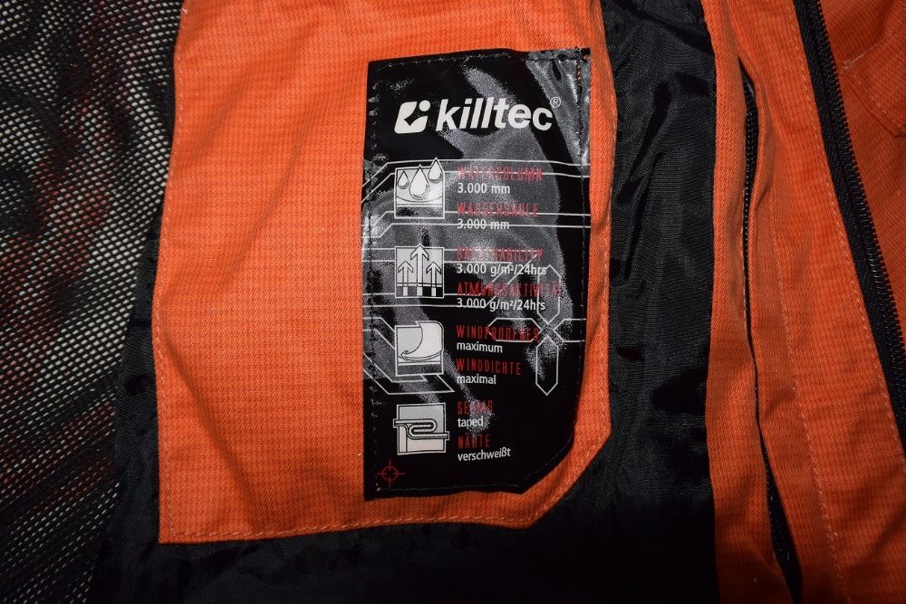 Kurtka Killtec kolor pomarańczowy