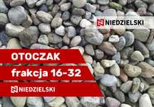 Otoczak - kamień płukany - otoczak frakcji 16-32