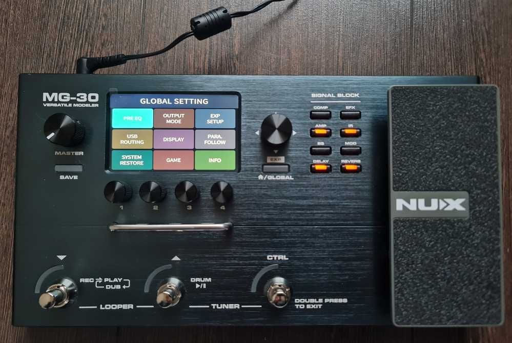 NUX MG-30 - Cyfrowy multiefekt gitarowy