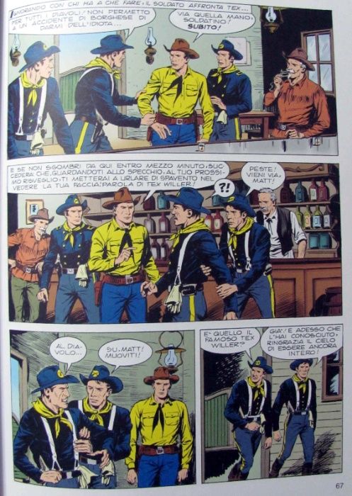 Livro Tex original em Italiano e a cores: Apache Kid