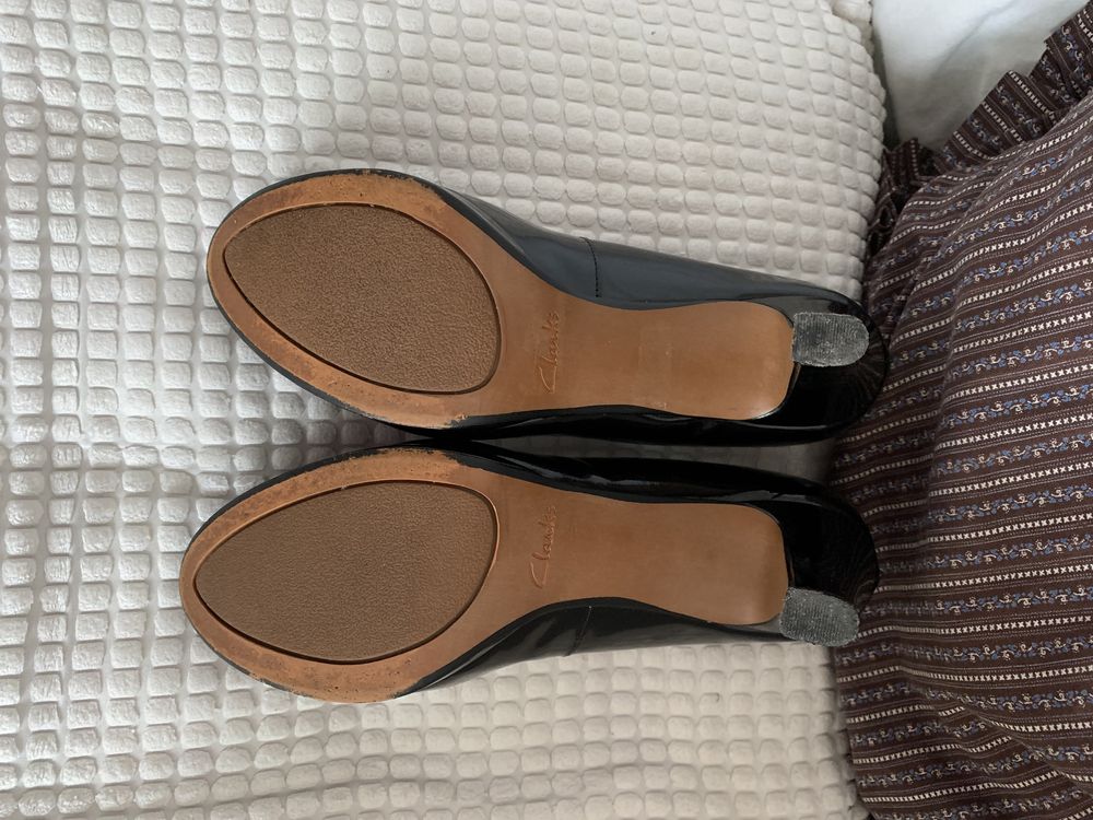 Clarks, śliczne buty, czółenka, lakierki, numer 38