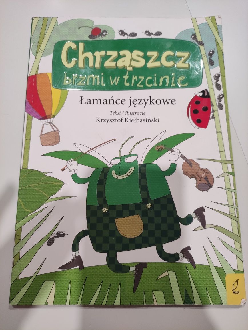 Książka Chrząszcz brzmi w trzcinie Łamańce językowe