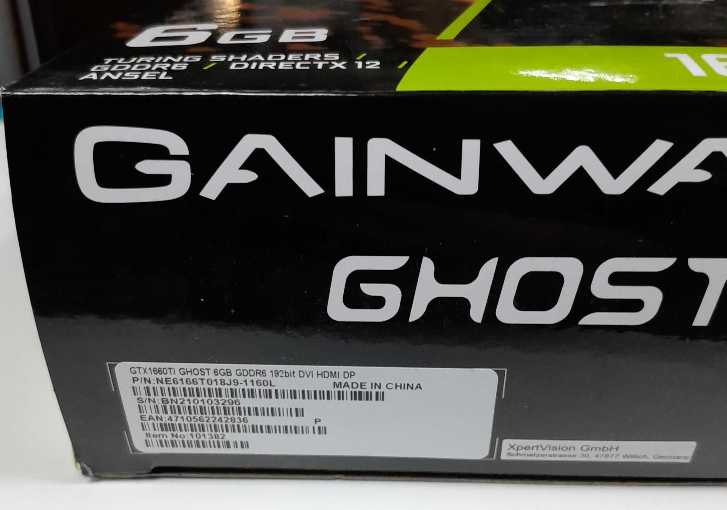 Відеокарта GAINWARD GTX1660Ti GHOST 6Gb GDDR6 192bit