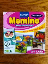 Memory gra Granna Memino Memo - Przeciwieństwa 2-4 lata