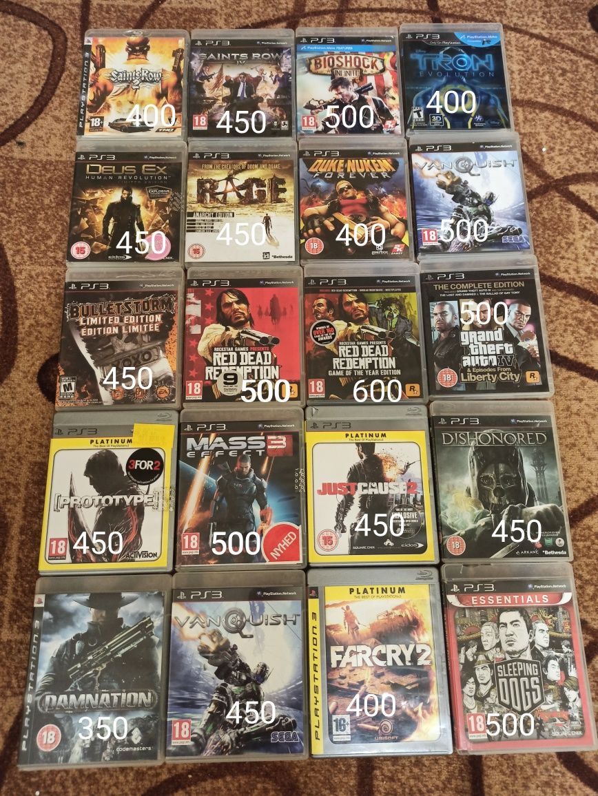 Диск Sony PlayStation 3 Fifa Assassins Battlefield Uncharted