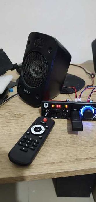 MP3-плеер, FM-радио Усилитель 2*80 Вт, Bluetooth 5,0 USB microSD карта