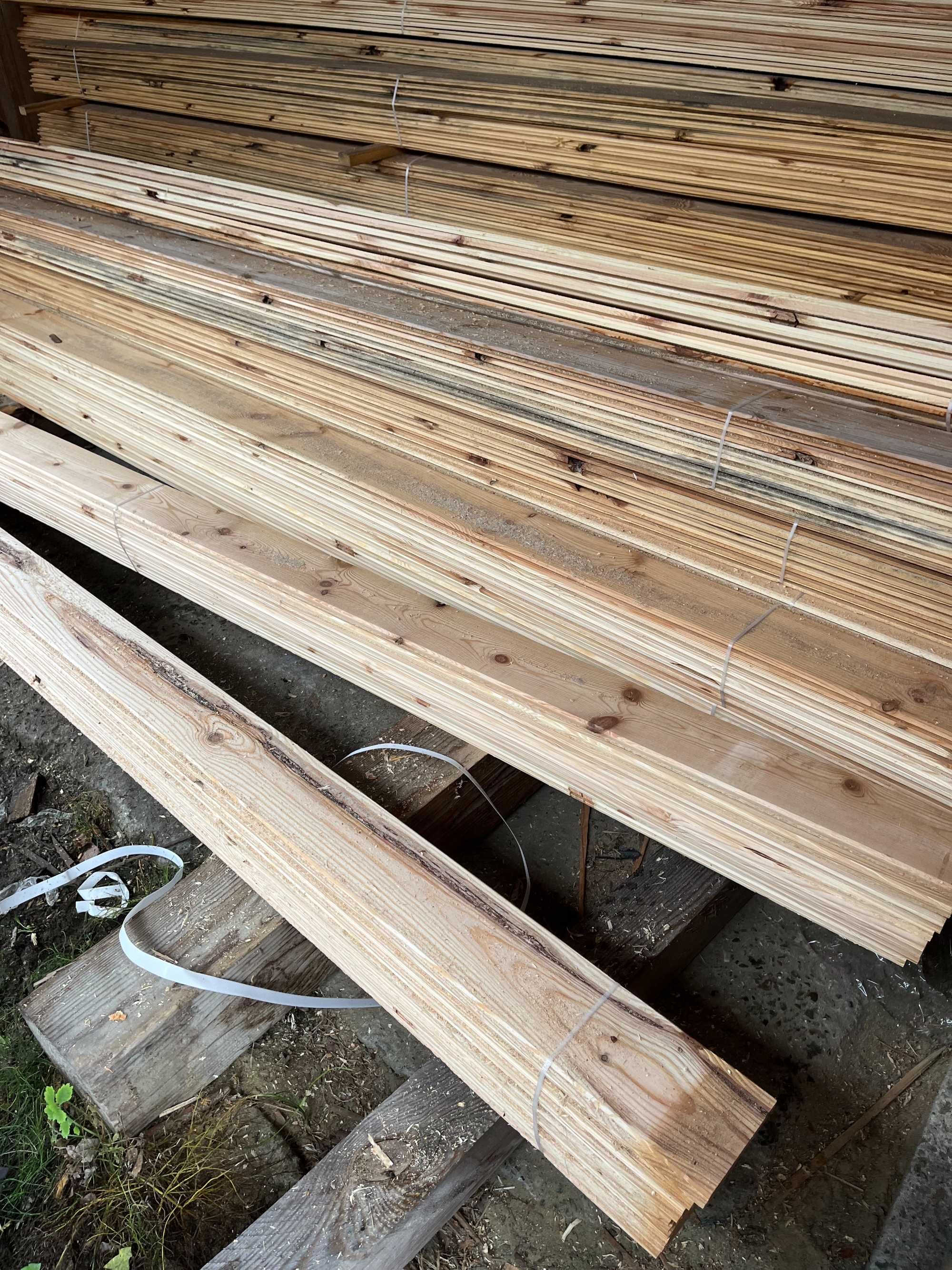 Podbitka pióro wpust 130 x 17mm x 2,4m i 3m II GATUNEK