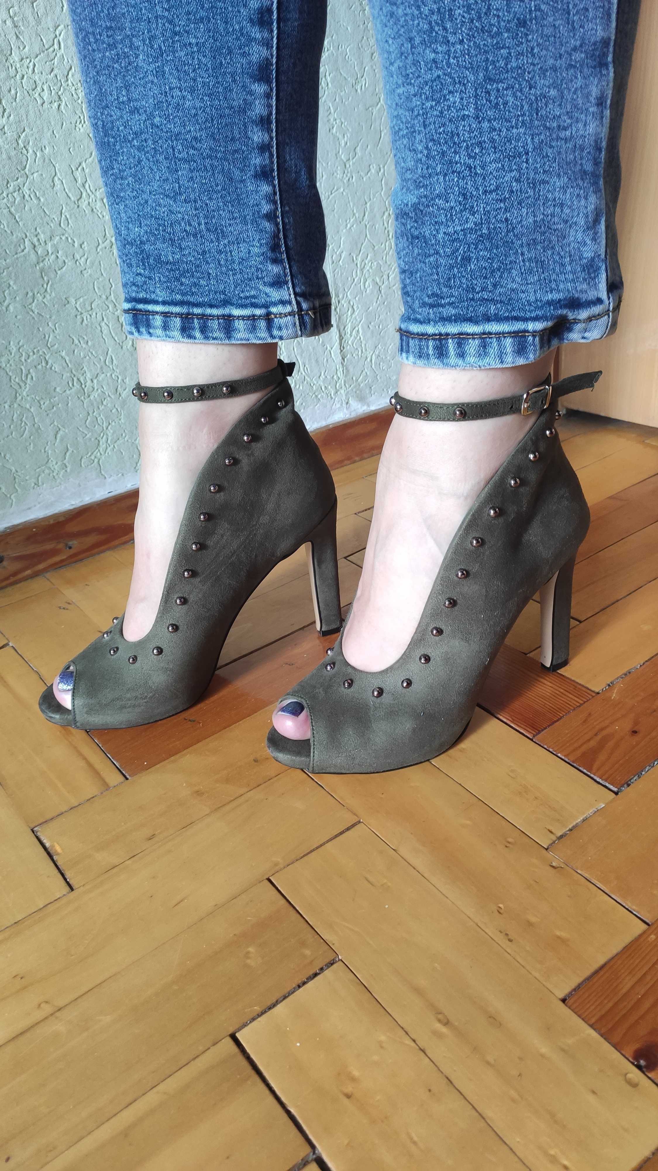 Босоножки ботильоны босоніжки high heels хілс